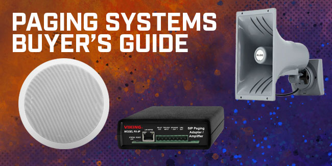 Paging Systems Buyer's Guide