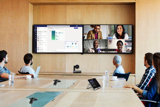 Yealink Microsoft Teams Video Conferencing in the Office